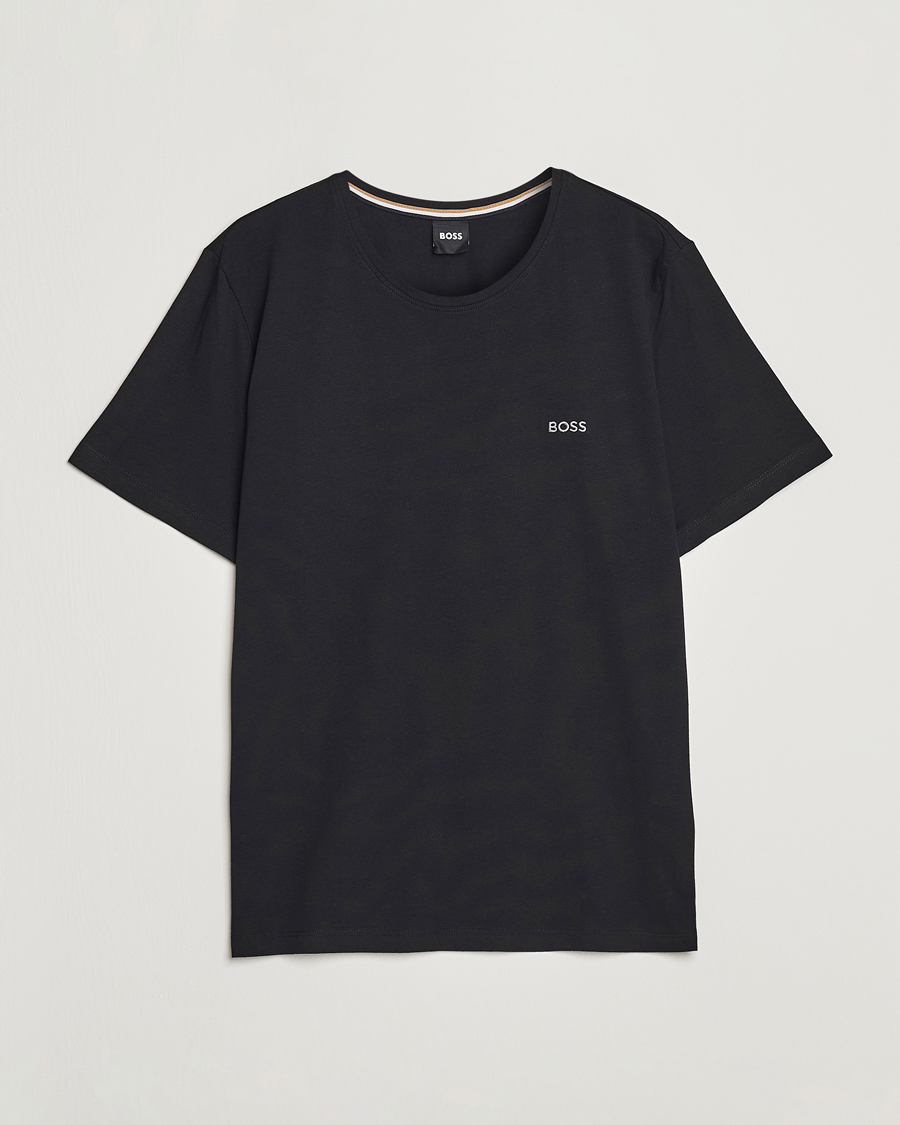 Hombres | Camisetas | BOSS BLACK | Loungewear Small Logo Tee Black