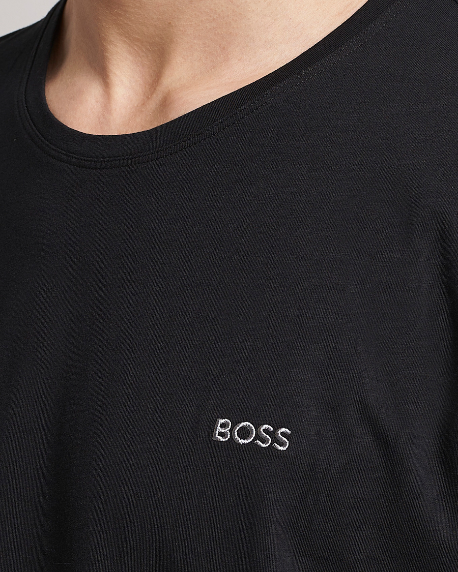 Hombres | Camisetas | BOSS BLACK | Loungewear Small Logo Tee Black