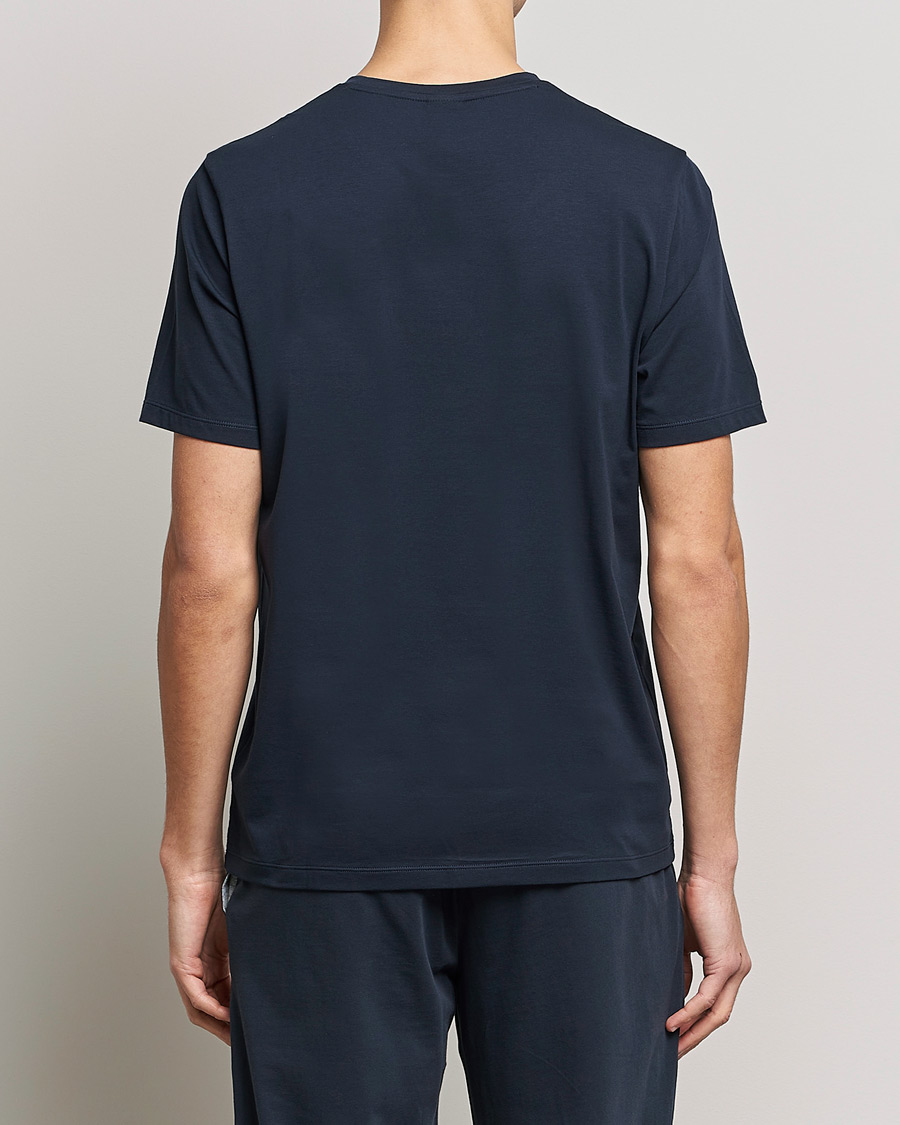 Hombres | Camisetas | BOSS BLACK | Loungewear Small Logo Tee Navy