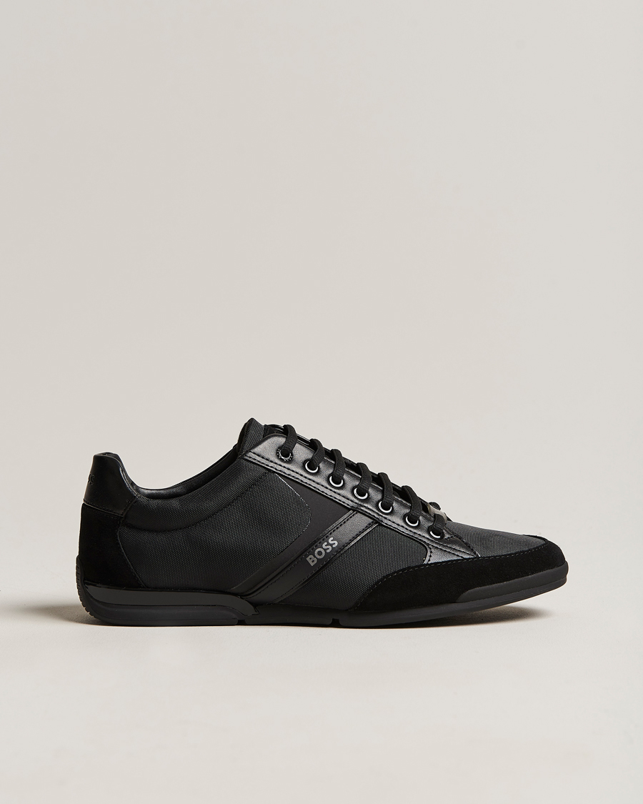 Hombres | Saturn Low Sneaker Black | BOSS GREEN | Saturn Low Sneaker Black