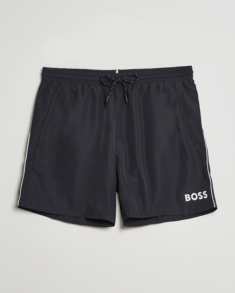 Hombres | Bañadores | BOSS BLACK | Starfish Swimshorts Black
