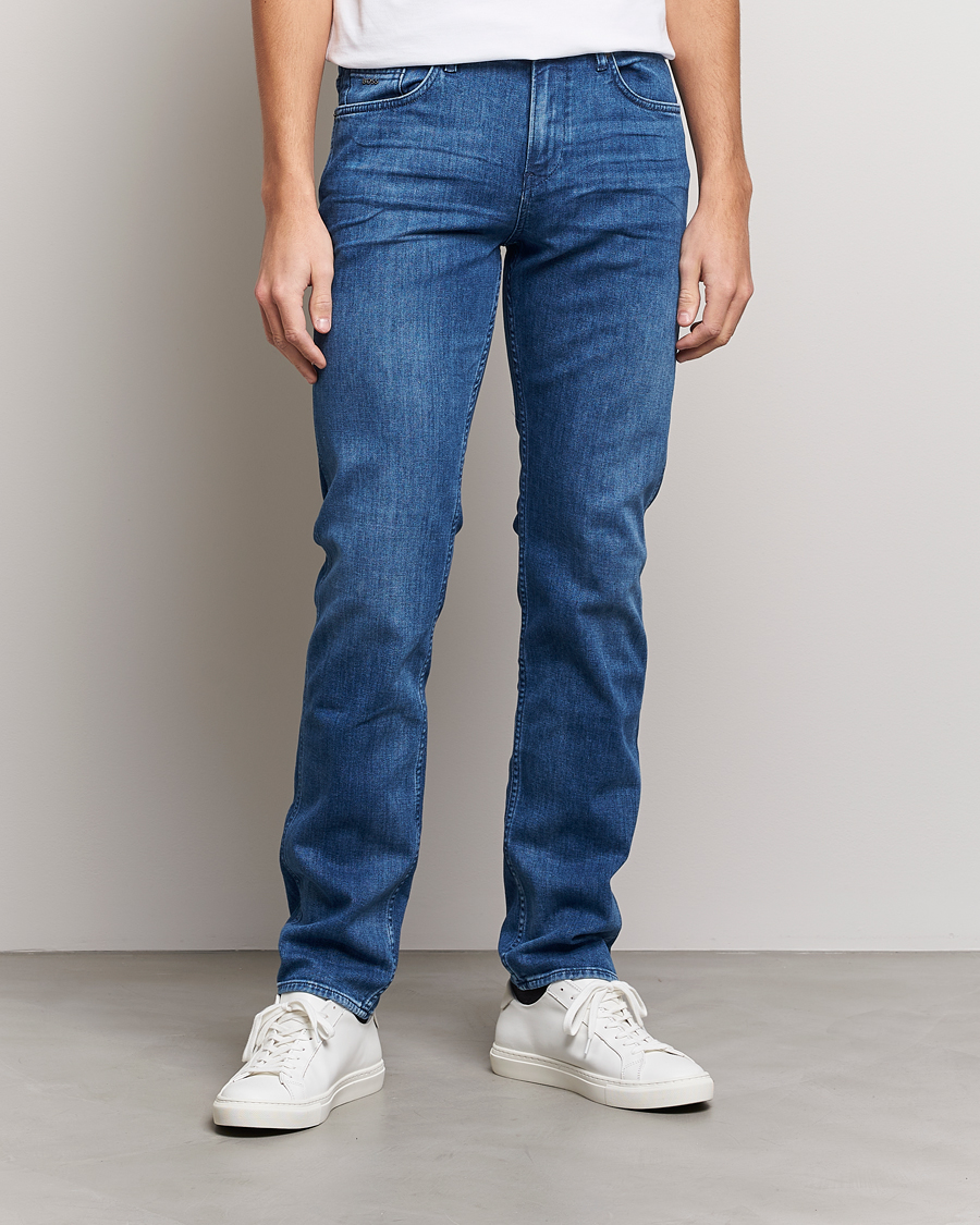Hombres | Vaqueros | BOSS BLACK | Delaware Slim Fit Stretch Jeans Medium Blue