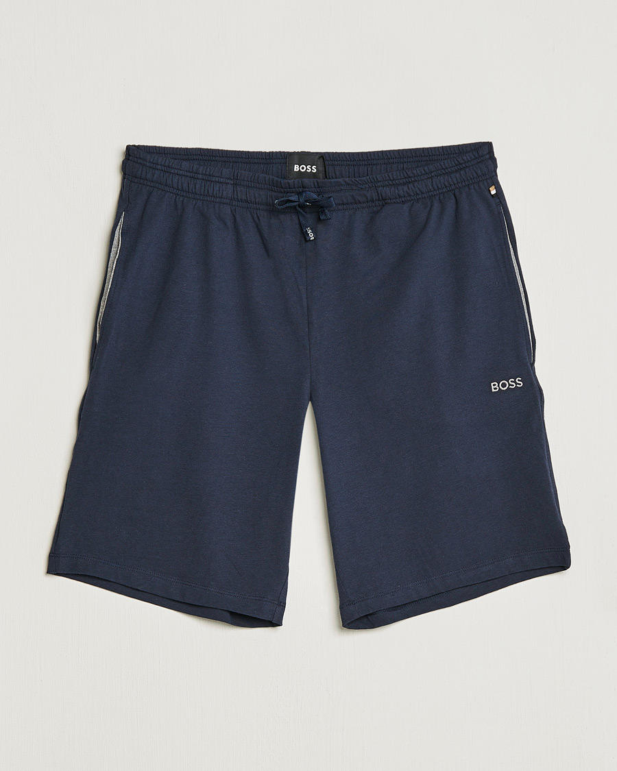 Hombres | Pantalones cortos | BOSS BLACK | Mix & Match Sweatshorts Dark Blue