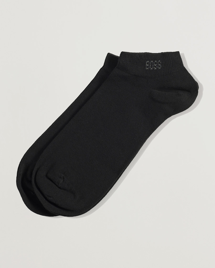 Hombres | Ropa interior y calcetines | BOSS BLACK | 2-Pack Sneaker Socks Black