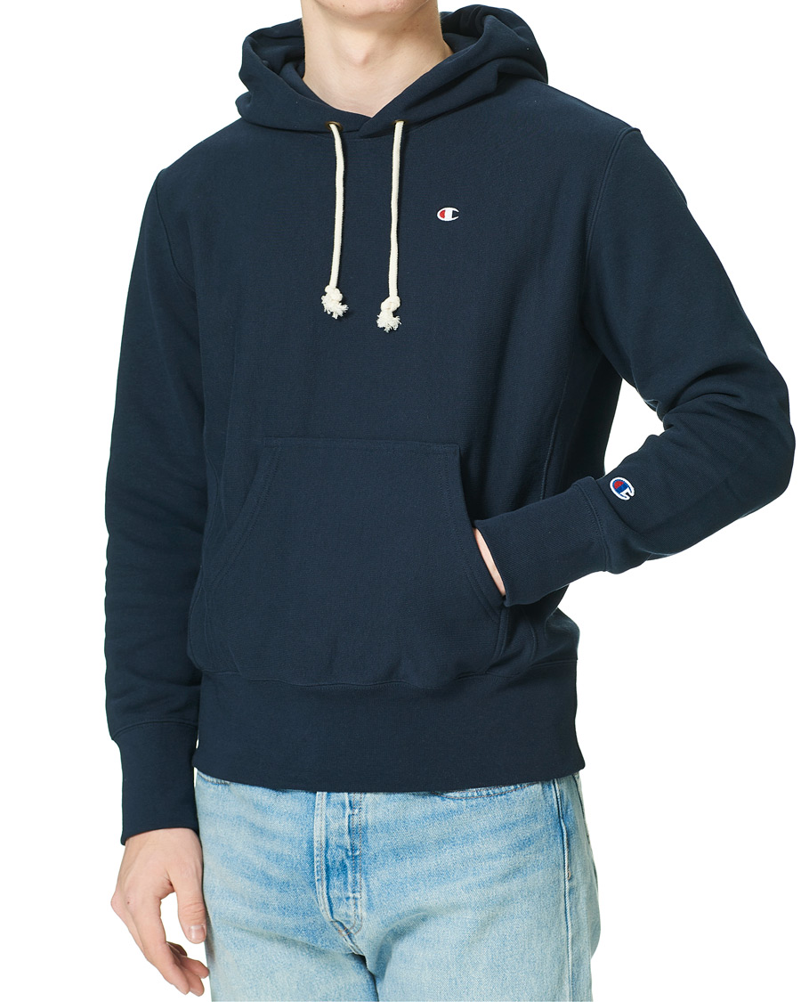 Hombres | Jerséis y prendas de punto | Champion | Reverse Weave Soft Fleece Hood Sky Captain