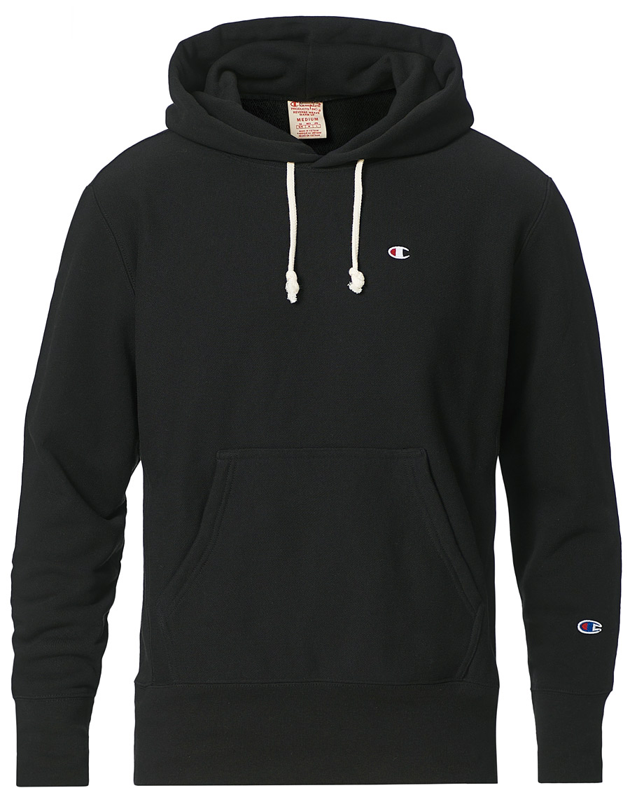Hombres | Jerséis y prendas de punto | Champion | Reverse Weave Soft Fleece Hood Black Beauty
