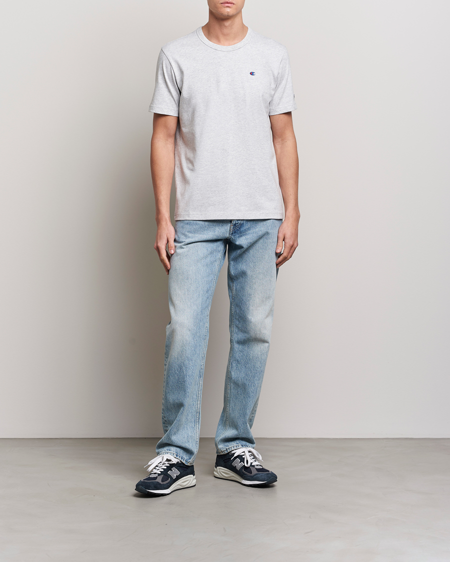 Hombres | Camisetas | Champion | Athletic Jersey Tee Grey Melange