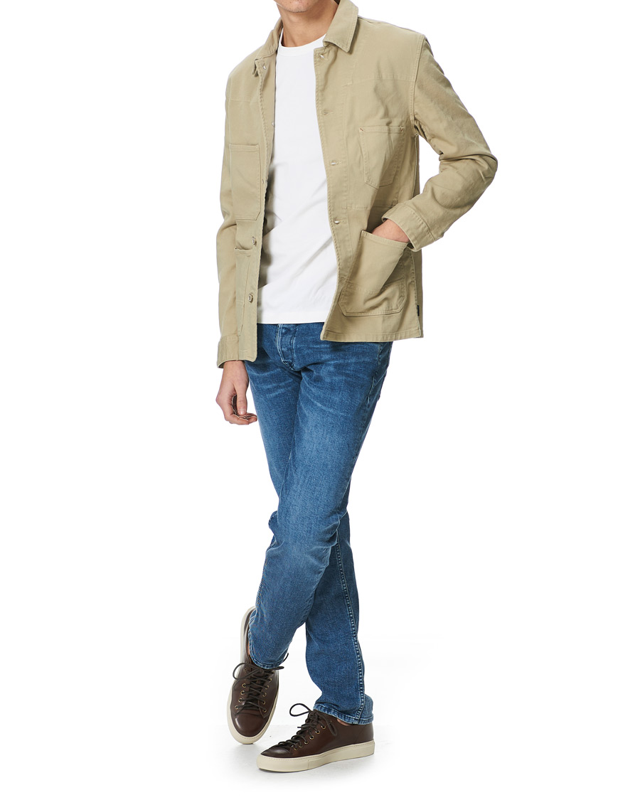 Hombres | Vaqueros | Replay | Grover Straight Fit Clouds Jeans Medium Blue