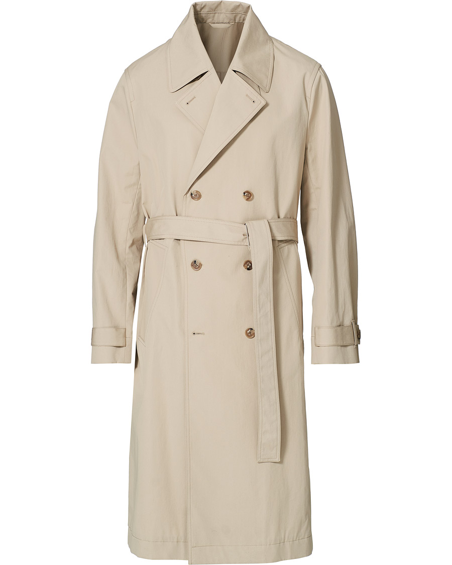 Hombres | Abrigos y chaquetas | Filippa K | Bristol Trench Coat Grey Beige