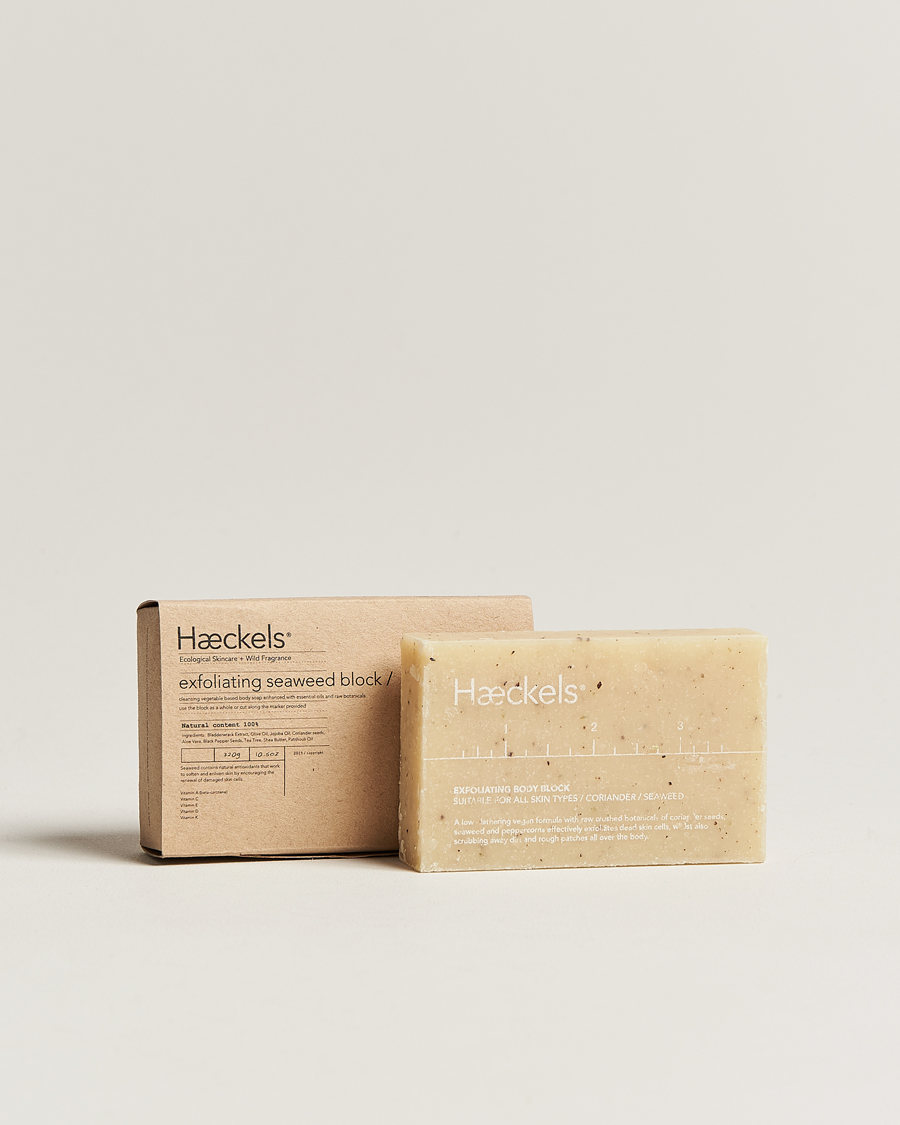Hombres | Haeckels Exfoliating Vegan Seaweed Block 320g | Haeckels | Exfoliating Vegan Seaweed Block 320g