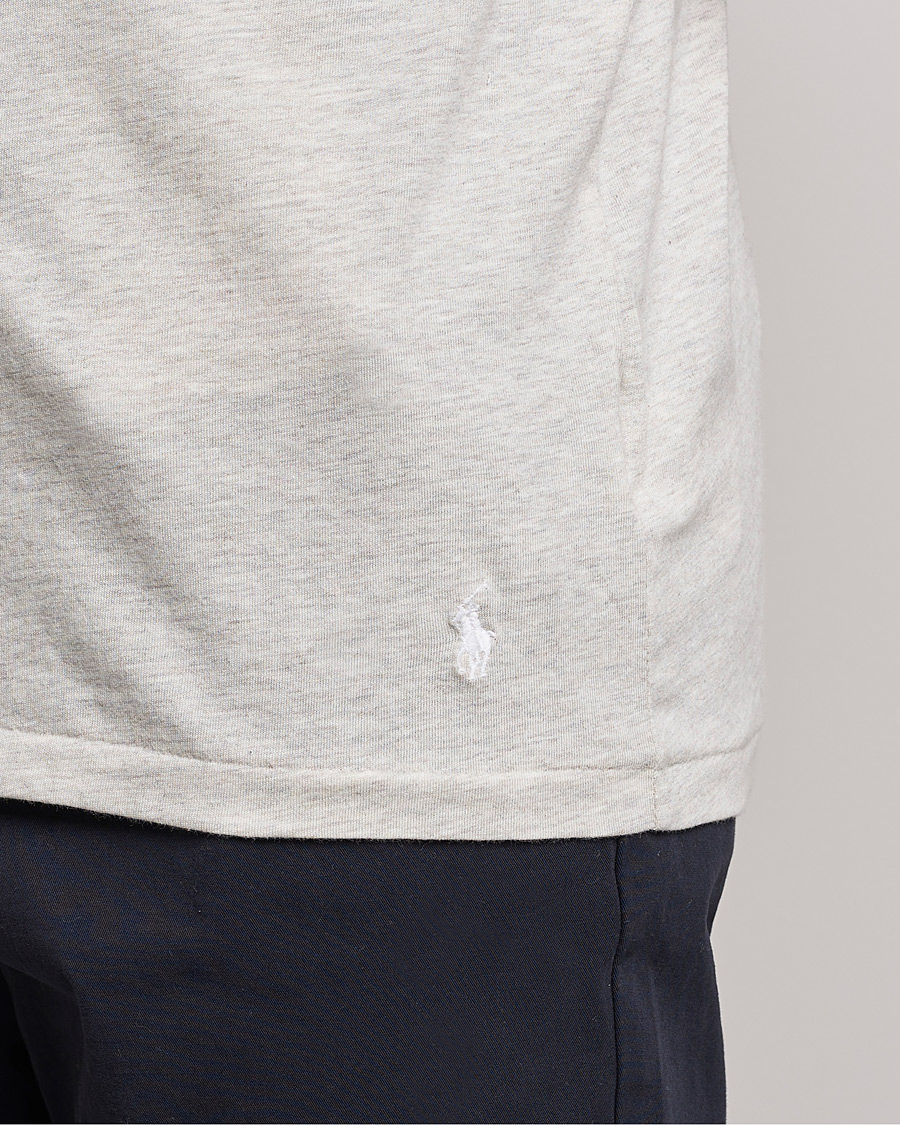 Hombres | Camisetas | Polo Ralph Lauren | 3-Pack Crew Neck T-Shirt Heather/Grey/Charcoal