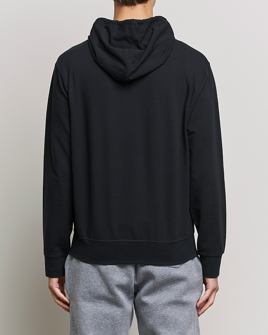 Hombres | Jerséis y prendas de punto | Polo Ralph Lauren | Cotton Jersey Long Sleeve Hoodie Black