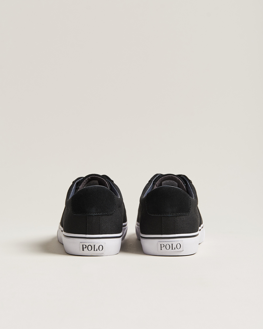 Hombres | Polo Ralph Lauren Sayer Canvas Sneaker Black | Polo Ralph Lauren | Sayer Canvas Sneaker Black