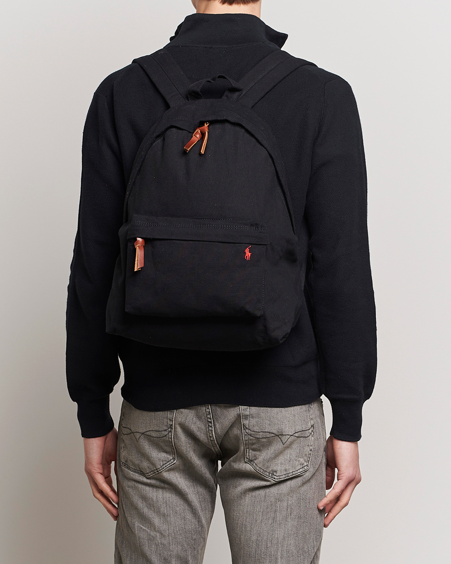Hombres | Bolsos | Polo Ralph Lauren | Canvas Backpack  Black