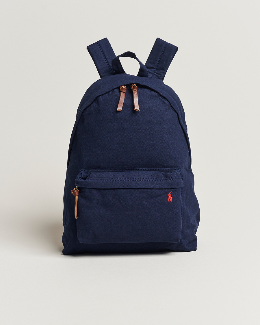 Hombres | Polo Ralph Lauren Canvas Backpack Newport Navy | Polo Ralph Lauren | Canvas Backpack Newport Navy