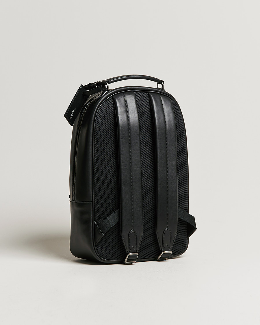 Hombres | Polo Ralph Lauren Leather Backpack Black | Polo Ralph Lauren | Leather Backpack Black
