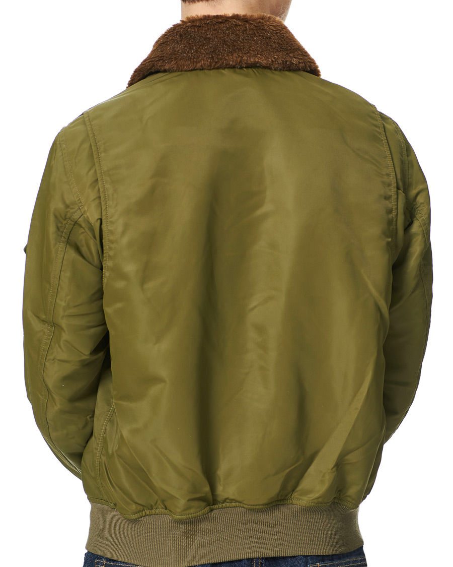 Hombres | Abrigos y chaquetas | RRL | Filton Shearling Bomber Olive