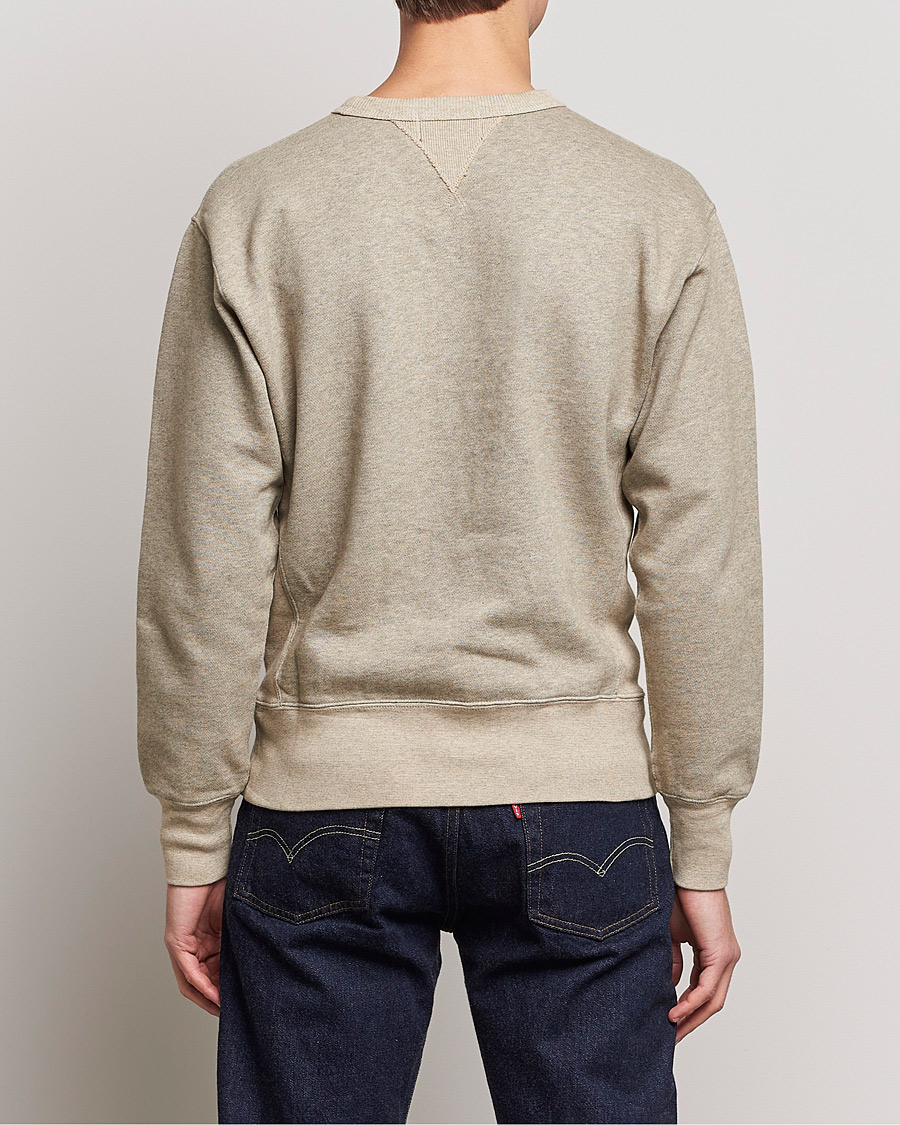 Hombres | Jerséis y prendas de punto | RRL | Double V Sweatshirt Trainer Heather