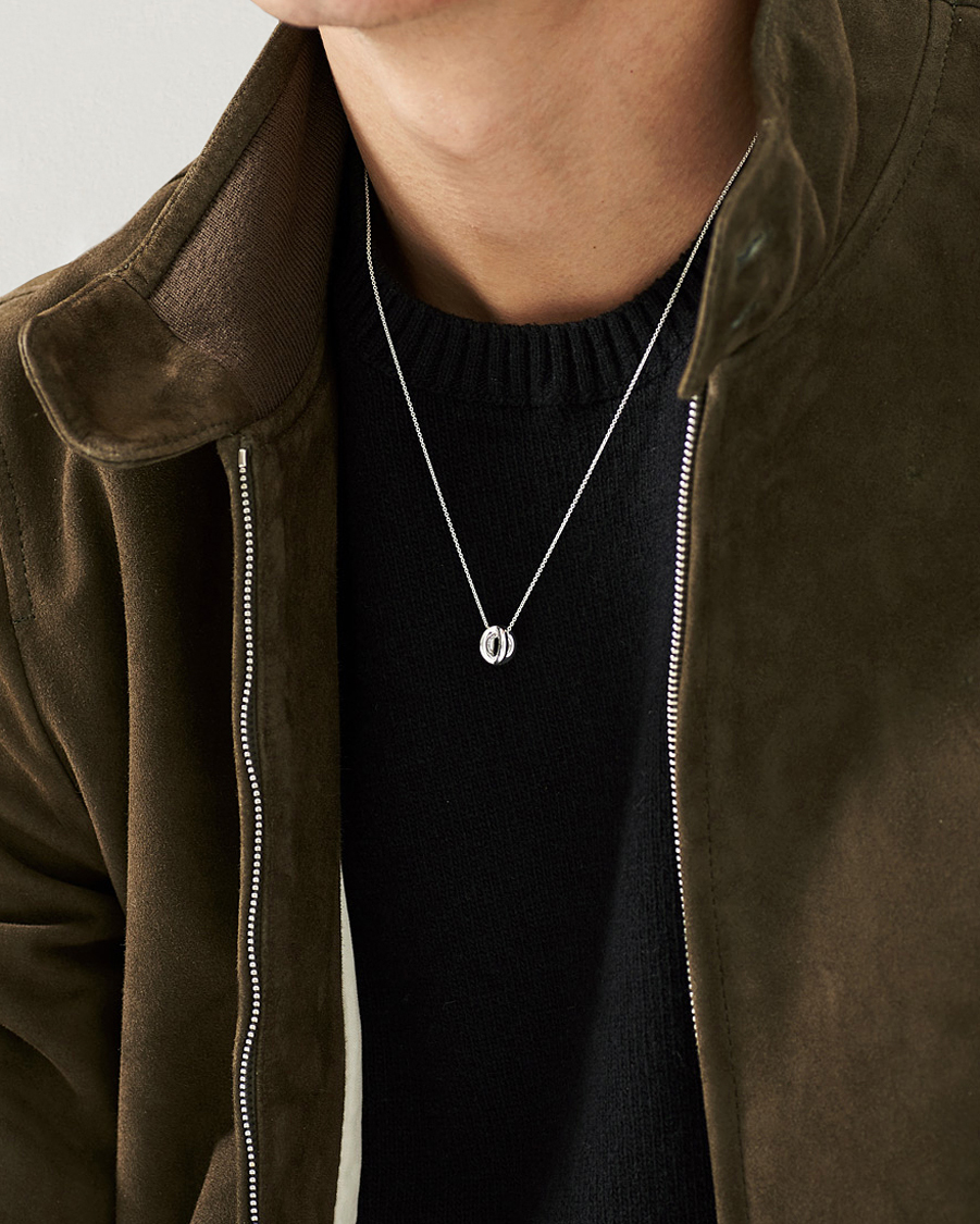 Hombres | Joyas | LE GRAMME | Entrelacs Pendant Necklace Sterling Silver 3g
