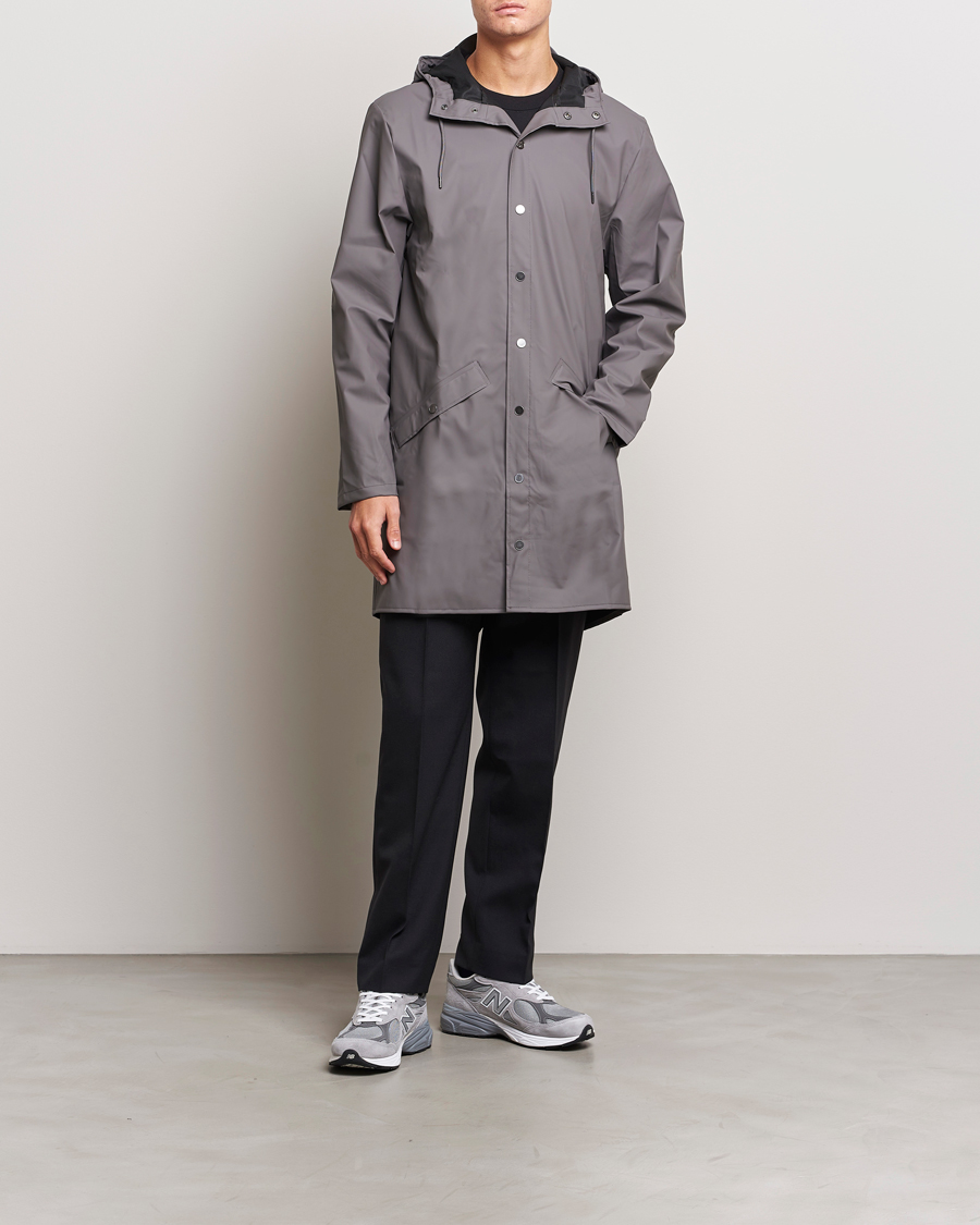 Hombres | Abrigos y chaquetas | RAINS | Long Jacket Grey