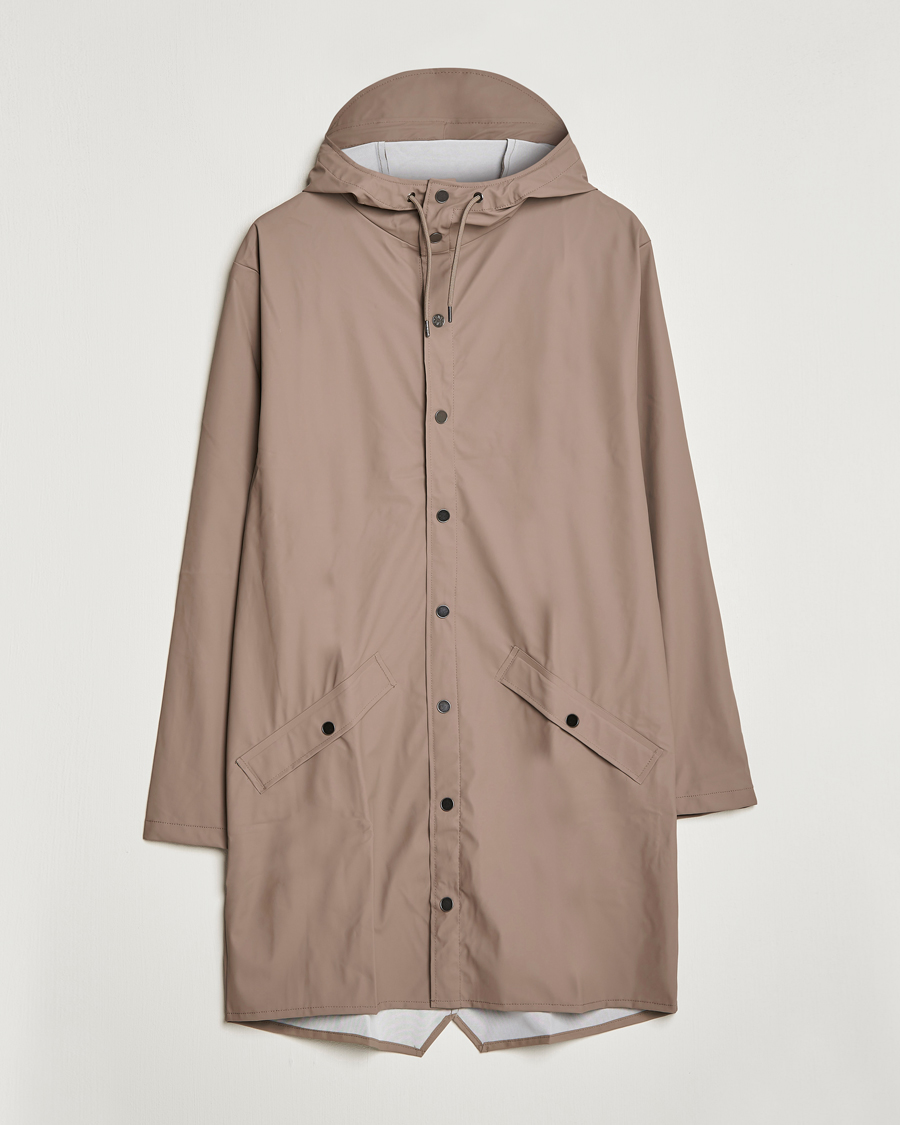 Hombres | Abrigos y chaquetas | RAINS | Long Jacket Taupe