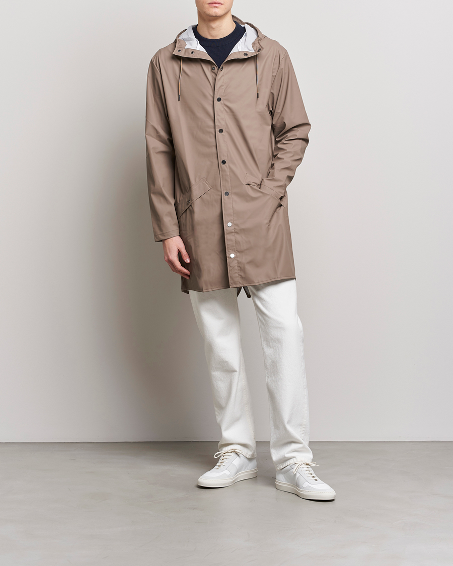 Hombres | Abrigos y chaquetas | RAINS | Long Jacket Taupe