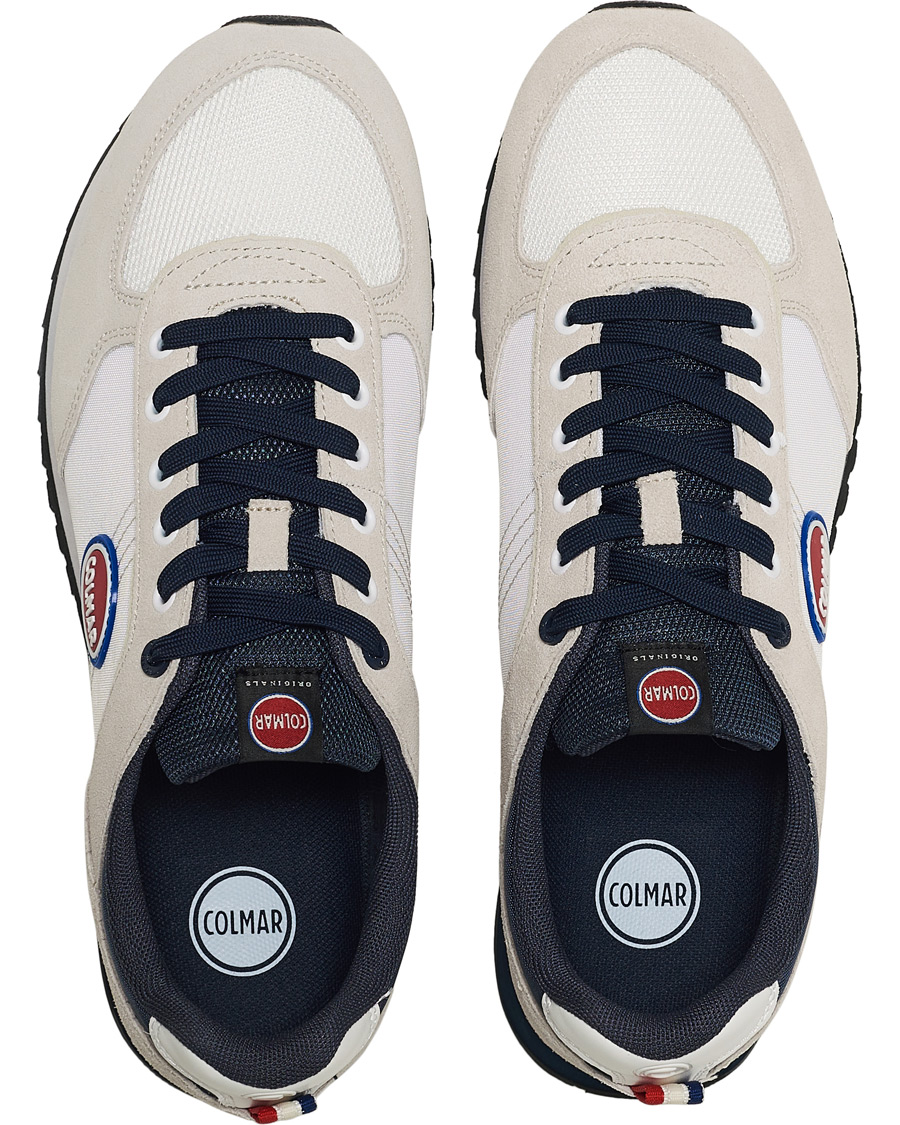 Hombres | Colmar Travis Authentic Sneakers White | Colmar | Travis Authentic Sneakers White