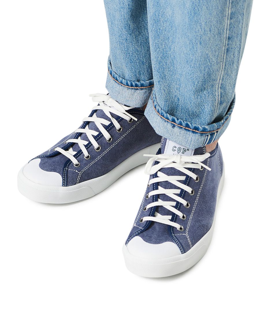 Hombres | C.QP Clava Canvas Sneaker Indigo | CQP | C.QP Clava Canvas Sneaker Indigo