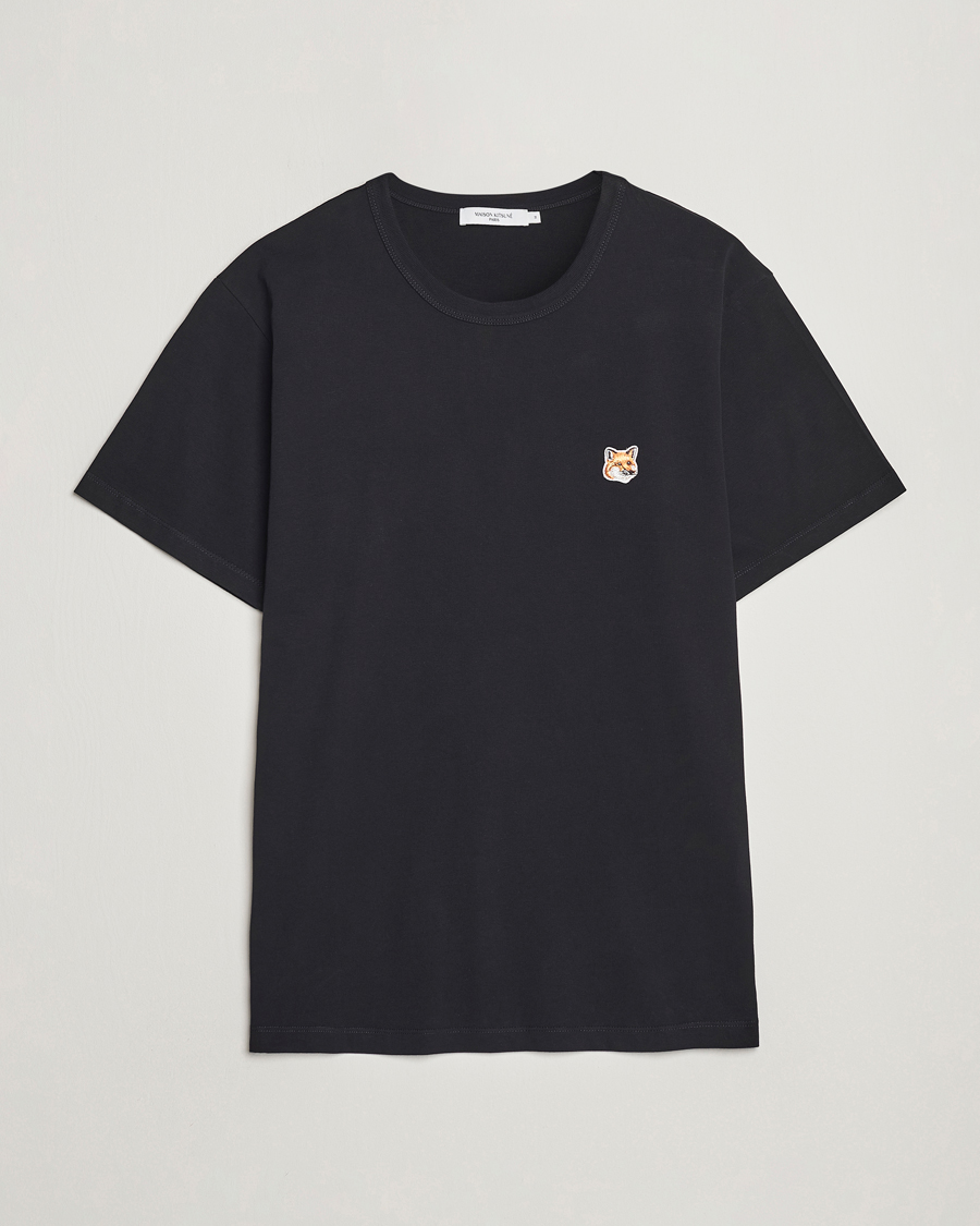 Hombres | Camisetas | Maison Kitsuné | Fox Head T-Shirt Black