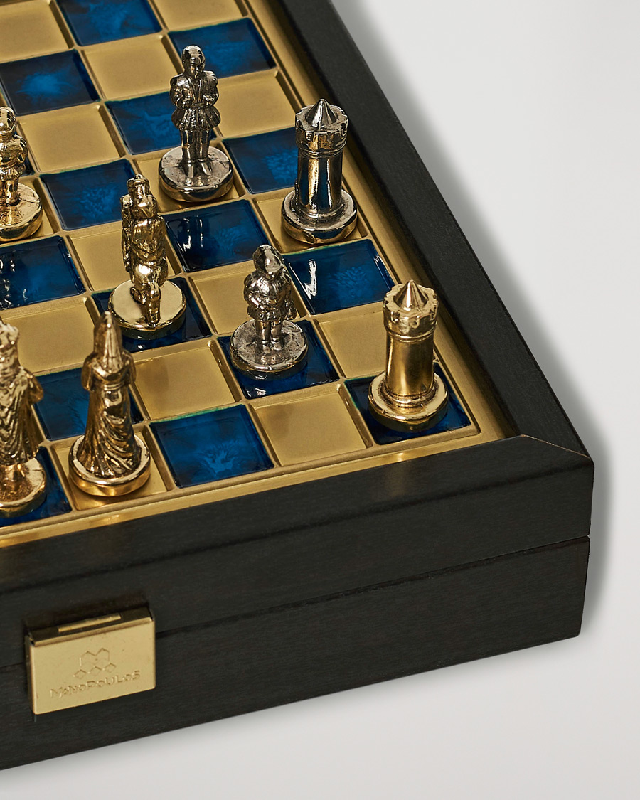 Hombres | Juegos | Manopoulos | Byzantine Empire Chess Set Blue