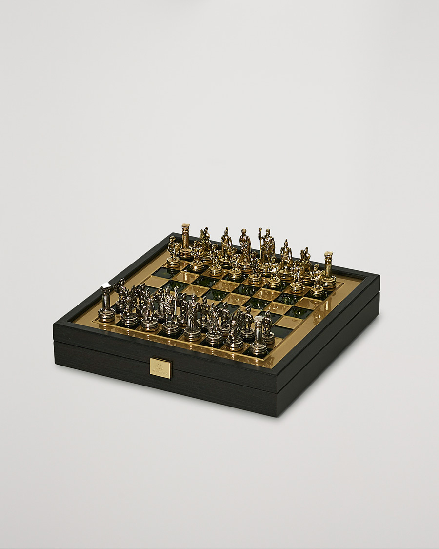 Hombres | Juegos | Manopoulos | Greek Roman Period Chess Set Green