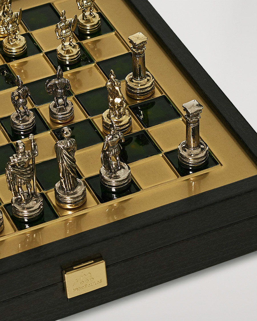 Hombres | Juegos | Manopoulos | Greek Roman Period Chess Set Green