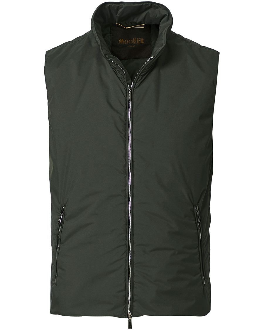 Hombres | Abrigos y chaquetas | MooRER | Senio Padded Vest Forest