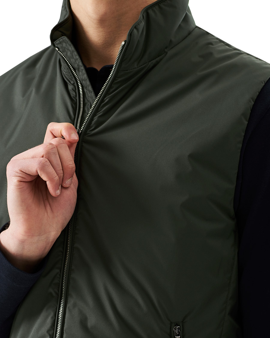 Hombres | Abrigos y chaquetas | MooRER | Senio Padded Vest Forest