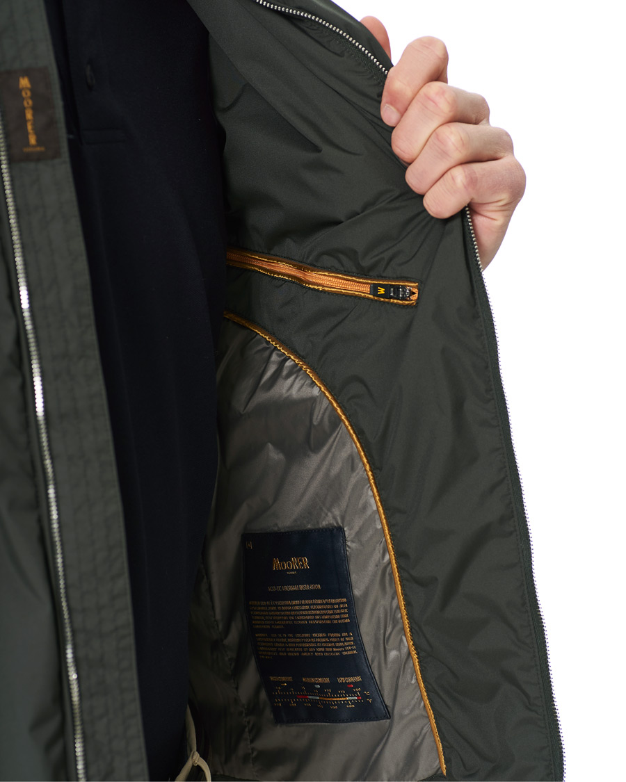 Hombres | Abrigos y chaquetas | MooRER | Senio Padded Vest Forest