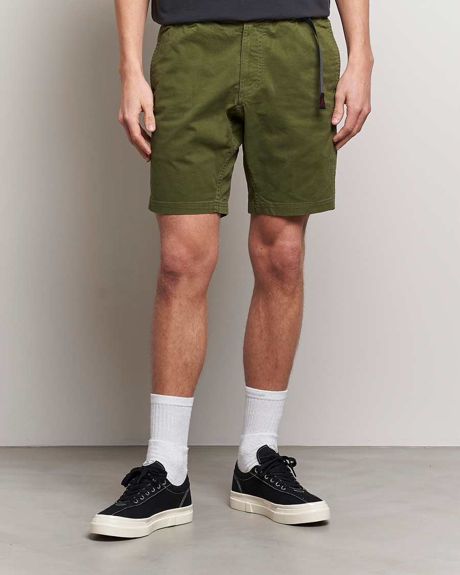 Hombres | Pantalones cortos | Gramicci | Stretch Twill NN Shorts Olive