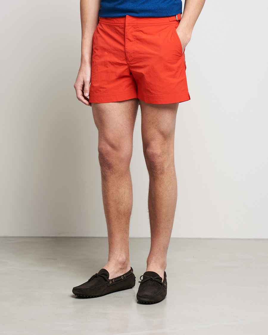 Hombres | Bañadores | Orlebar Brown | Setter II Short Length Swim Shorts Rescue Red