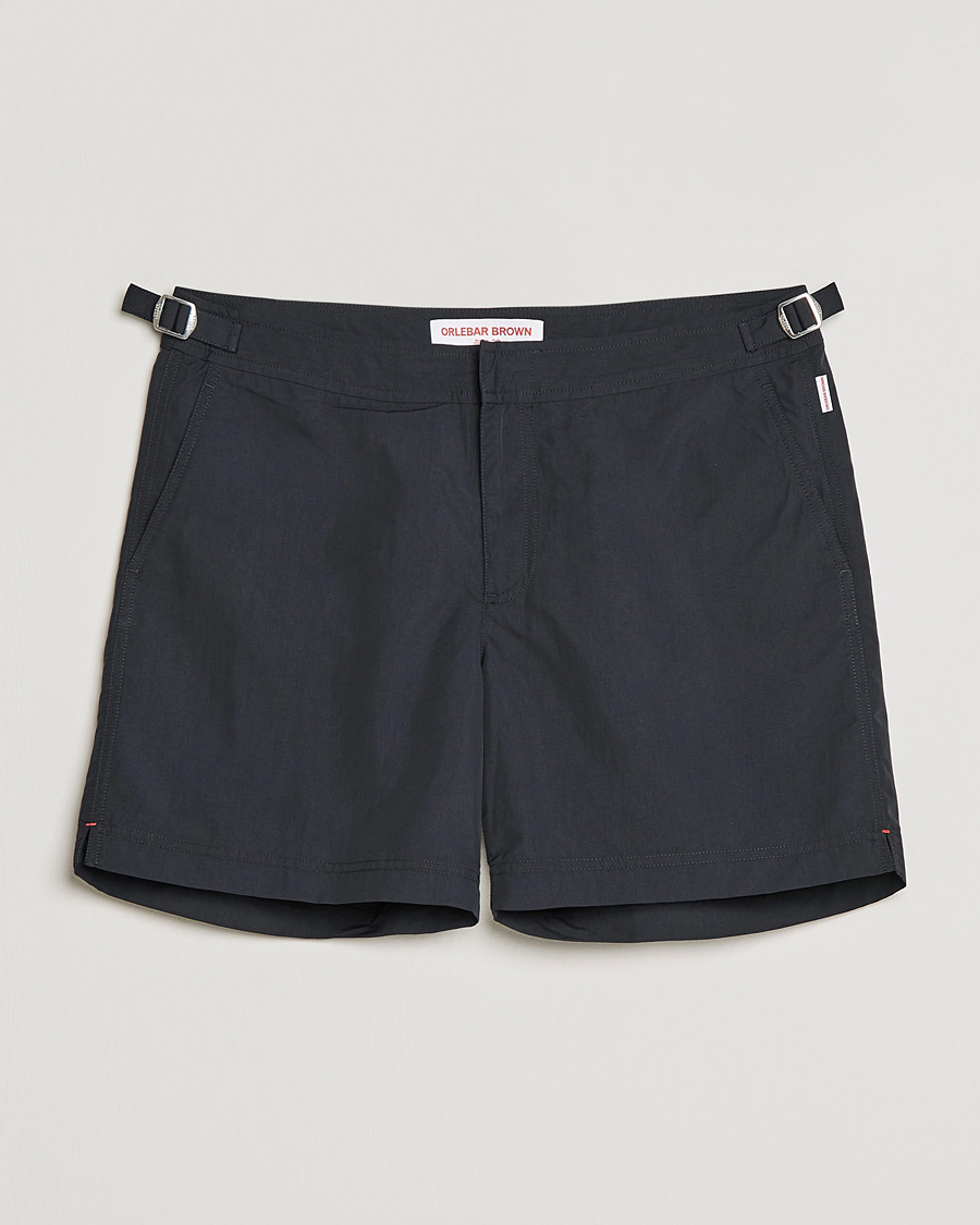 Hombres | Bañadores | Orlebar Brown | Bulldog Medium Length Swim Shorts Black