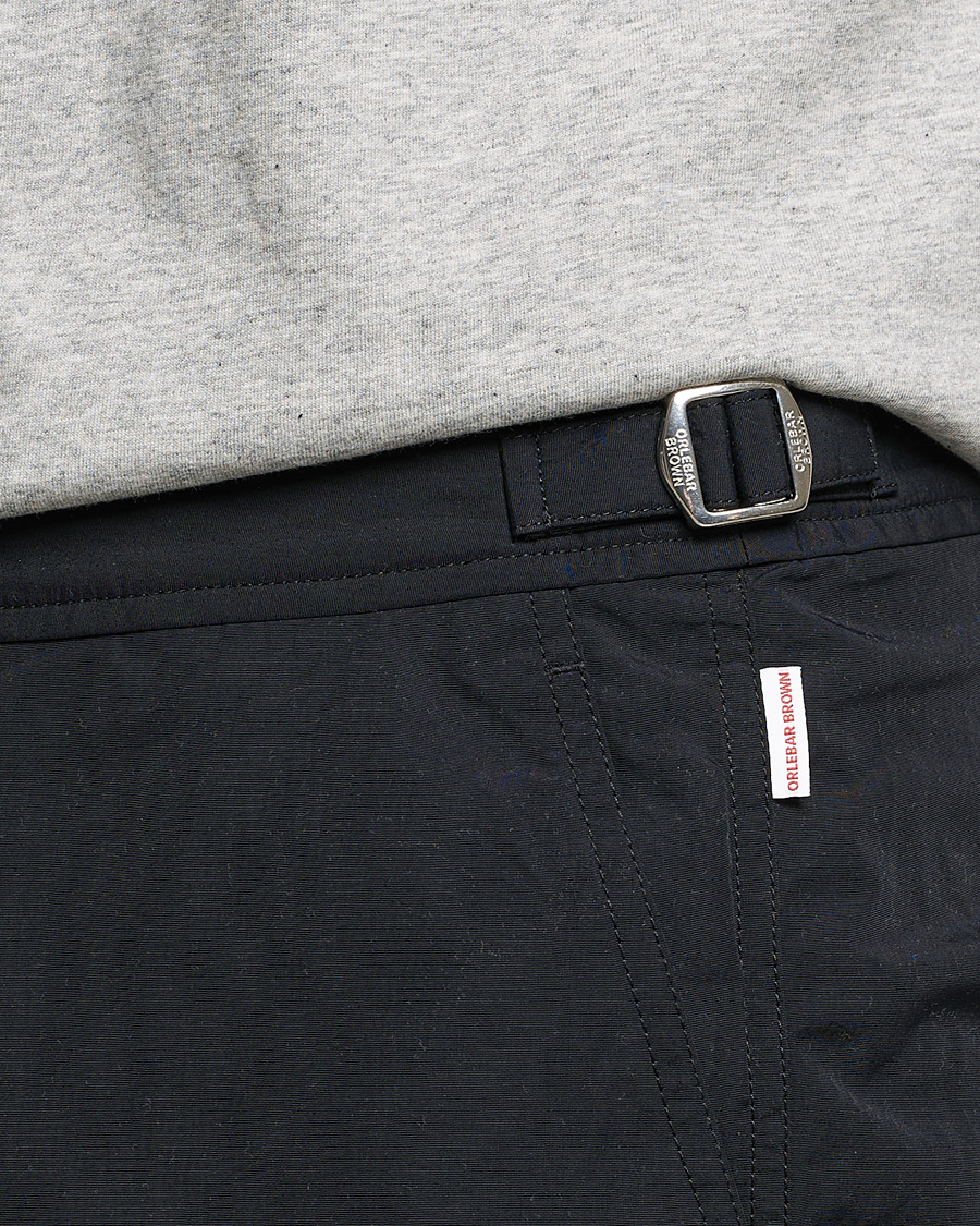 Hombres | Bañadores | Orlebar Brown | Bulldog Medium Length Swim Shorts Black