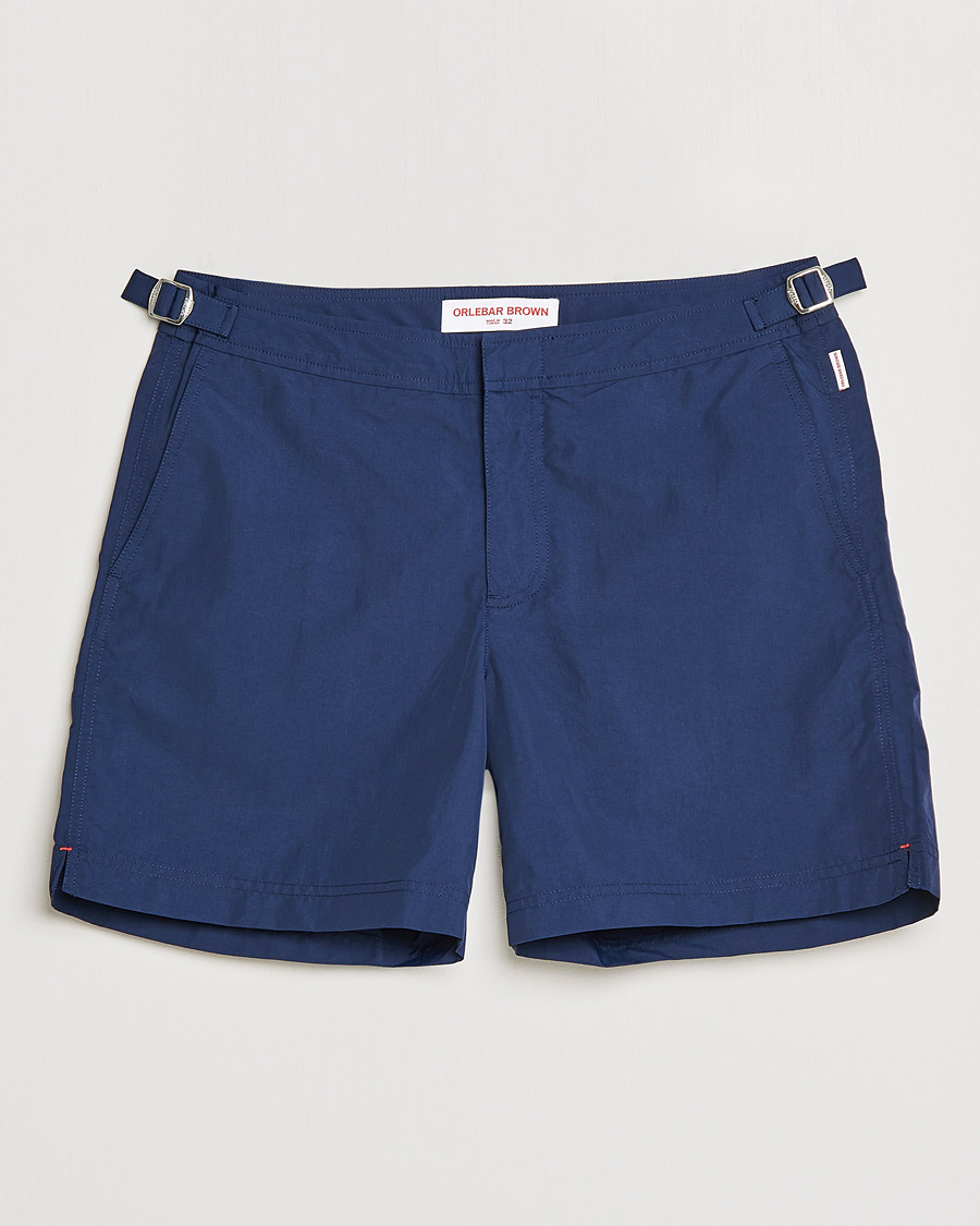 Hombres | Bañadores | Orlebar Brown | Bulldog II Medium Length Swim Shorts Navy