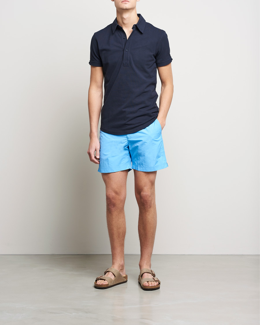 Hombres | Bañadores | Orlebar Brown | Bulldog II Medium Length Swim Shorts Riviera II