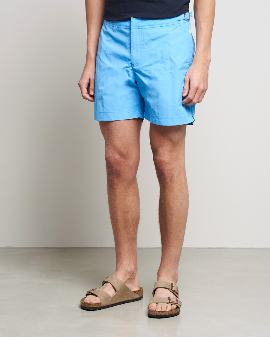 Hombres | Bañadores | Orlebar Brown | Bulldog II Medium Length Swim Shorts Riviera II