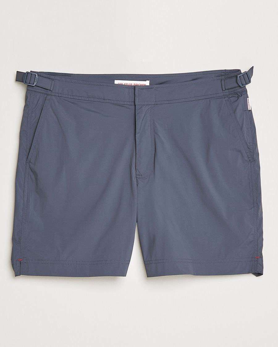 Hombres | Orlebar Brown Bulldog Sport Swim Shorts Ebony | Orlebar Brown | Bulldog Sport Swim Shorts Ebony