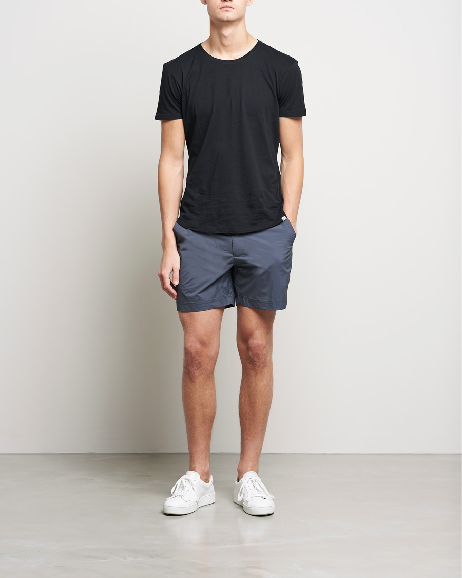Hombres | Orlebar Brown Bulldog Sport Swim Shorts Ebony | Orlebar Brown | Bulldog Sport Swim Shorts Ebony