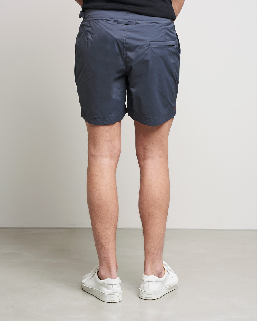 Hombres | Orlebar Brown Bulldog Sport Swim Shorts Ebony | Orlebar Brown | Bulldog Sport Swim Shorts Ebony