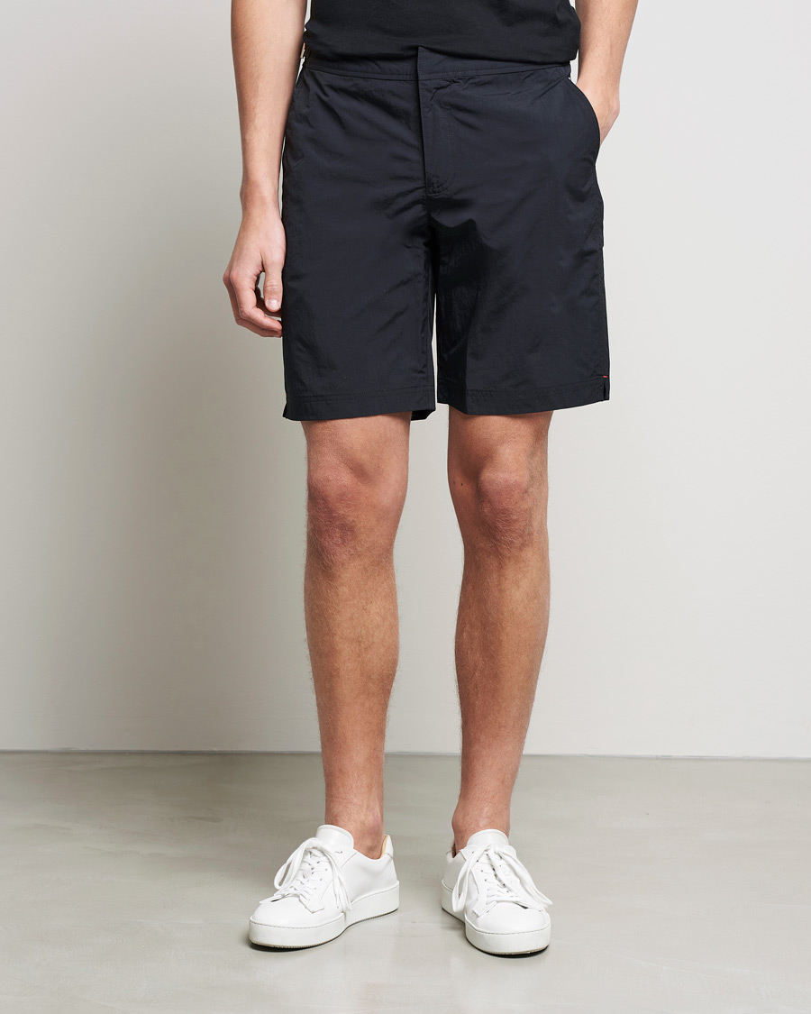 Hombres | Bañadores | Orlebar Brown | Dane III Long Leg Swim Shorts Black