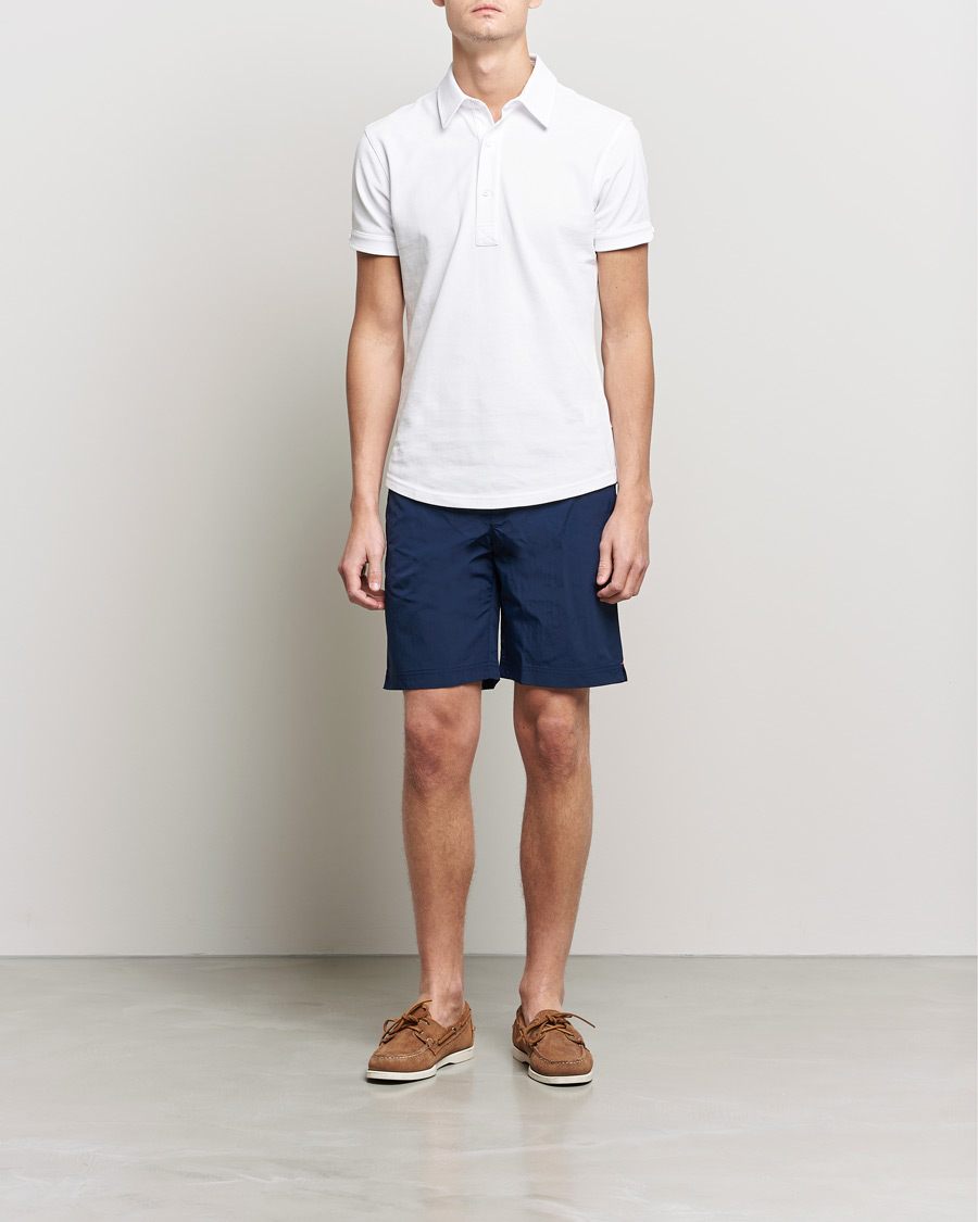 Hombres | Bañadores | Orlebar Brown | Dane III Long Leg Swim Shorts Navy