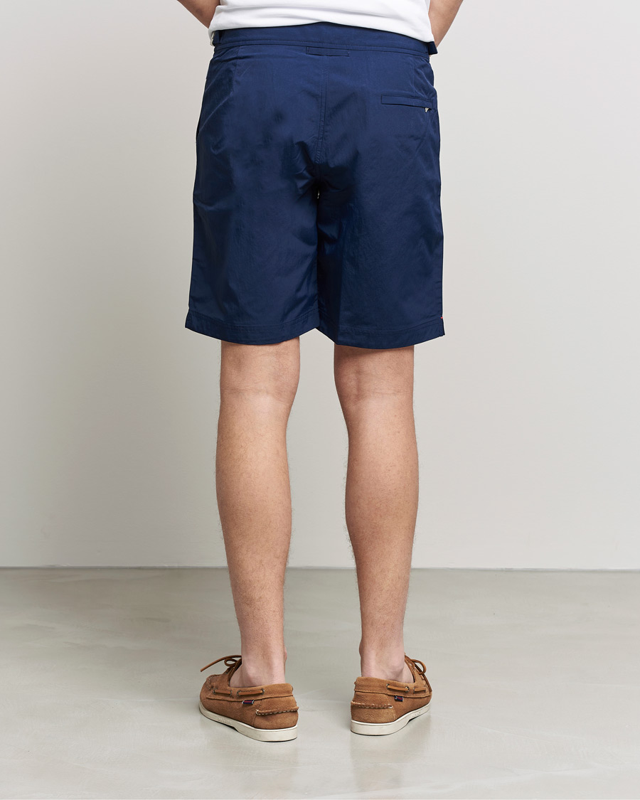 Hombres | Bañadores | Orlebar Brown | Dane III Long Leg Swim Shorts Navy