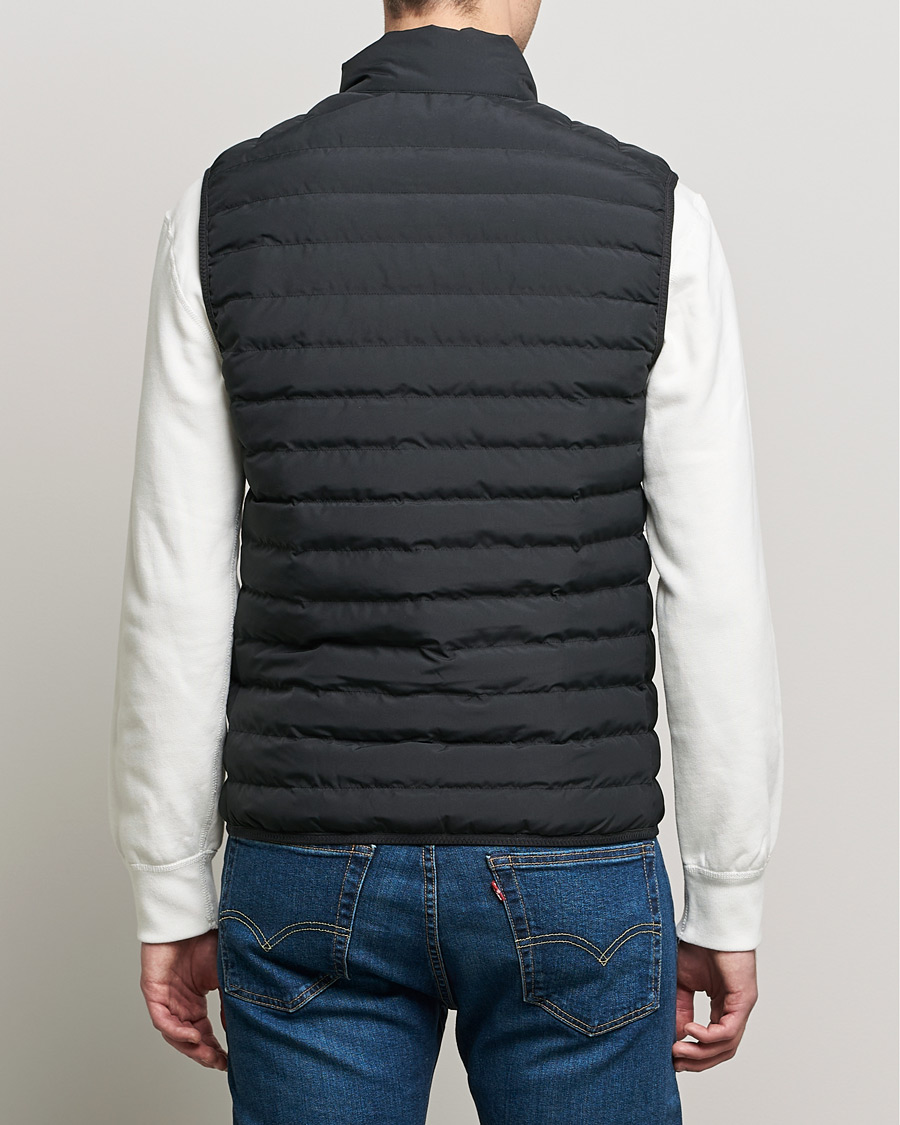 Hombres | Chalecos | Lacoste | Lightweight Water-Resistant Quilted Zip Vest Black