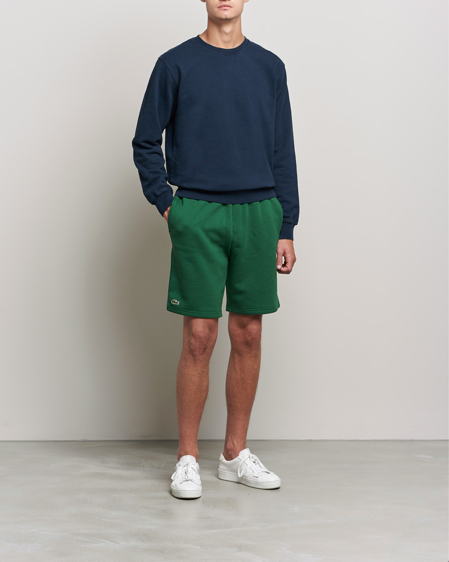 Hombres | Pantalones cortos | Lacoste | Tennis Fleece Shorts Green